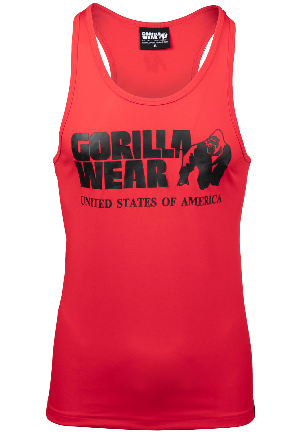 Gorilla Wear Classic Training Tank Top - Rood - Afbeelding 8