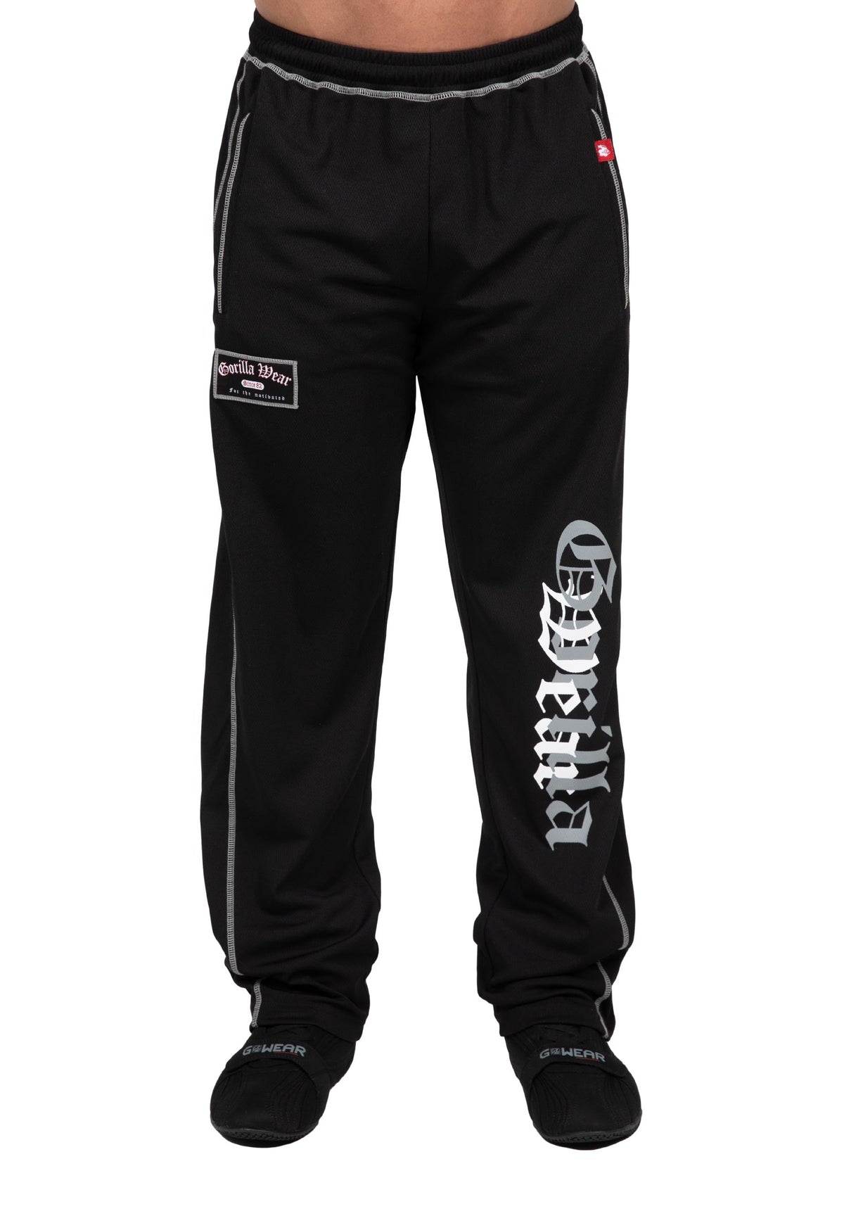 Gorilla Wear Marlow Mesh Pants - Zwart/Grijs - Afbeelding 9