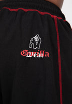 Gorilla Wear Marlow Mesh Shorts - Zwart/Rood - Afbeelding 7