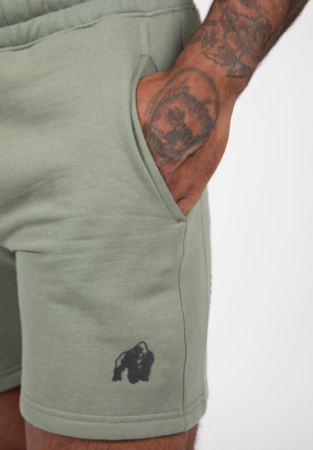 Gorilla Wear Leon Sweat Shorts - Groen - Afbeelding 5