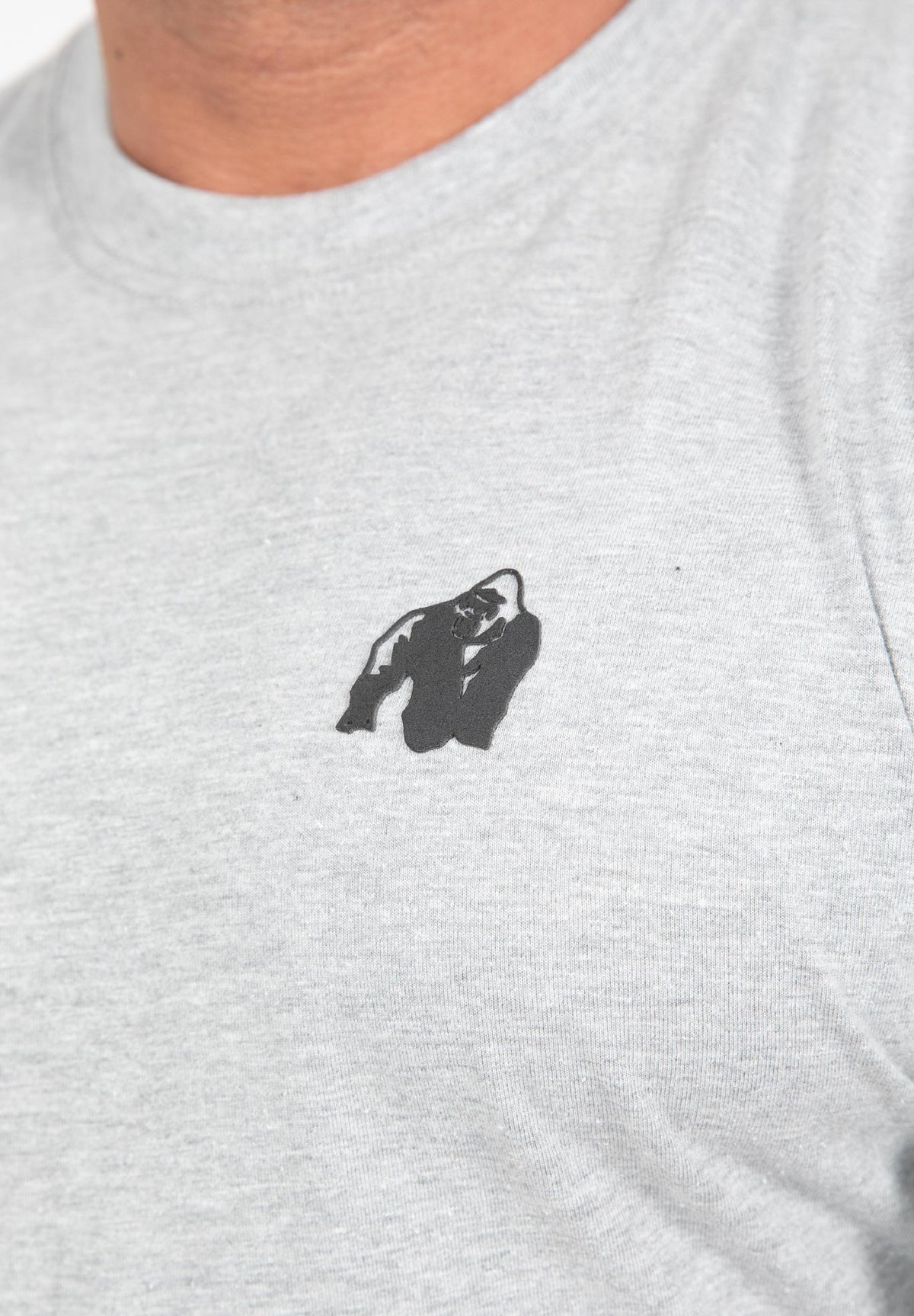 Gorilla Wear Leon T-shirt - Grijs - In gebruik