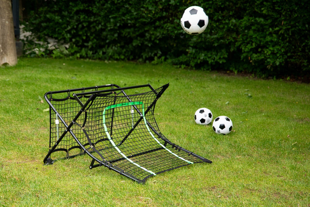 VirtuFit Combi Rebounder - Kickback - 113 x 106 x 61 cm - Achteraanzicht