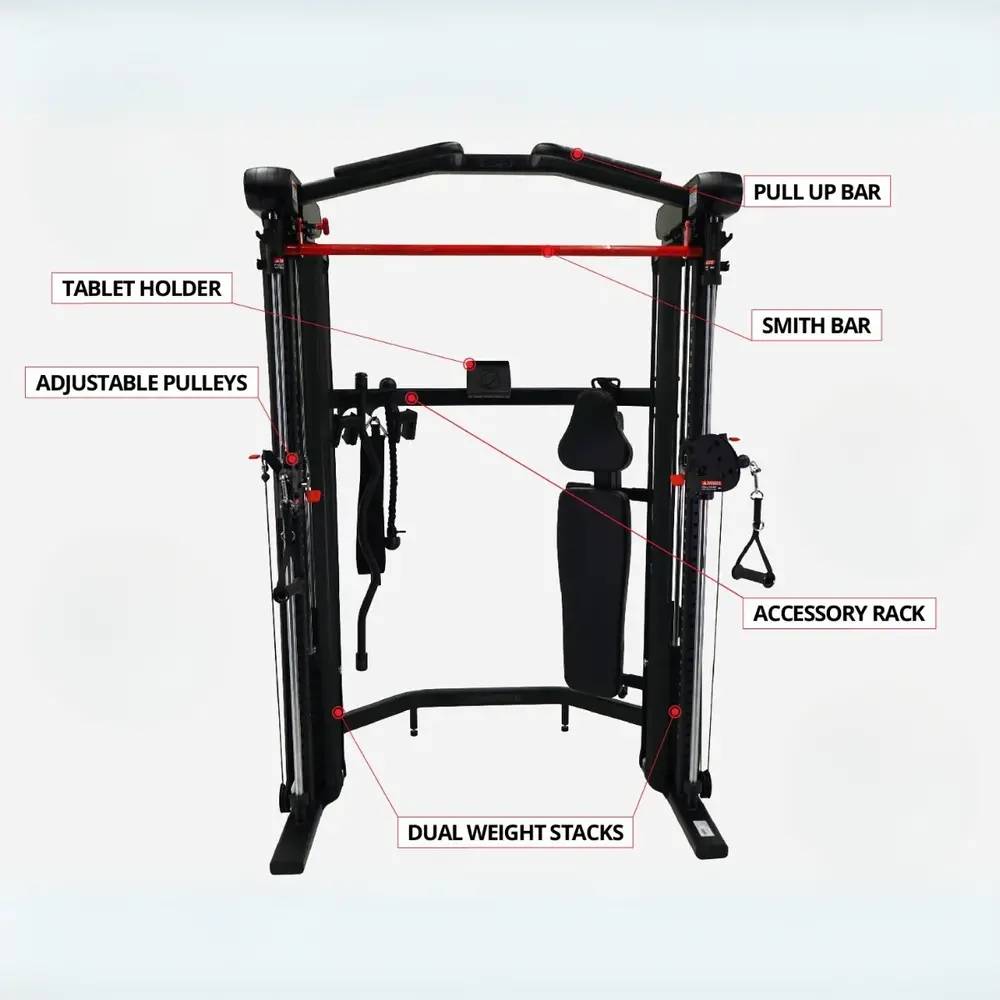 Inspire SF3 Functional Trainer & Smith Machine - Afbeelding 7