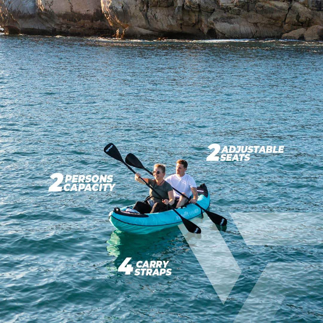 VirtuFit Kayak 335 set - Inclusief extra zitje, 2 peddels en pomp - Afbeelding 10