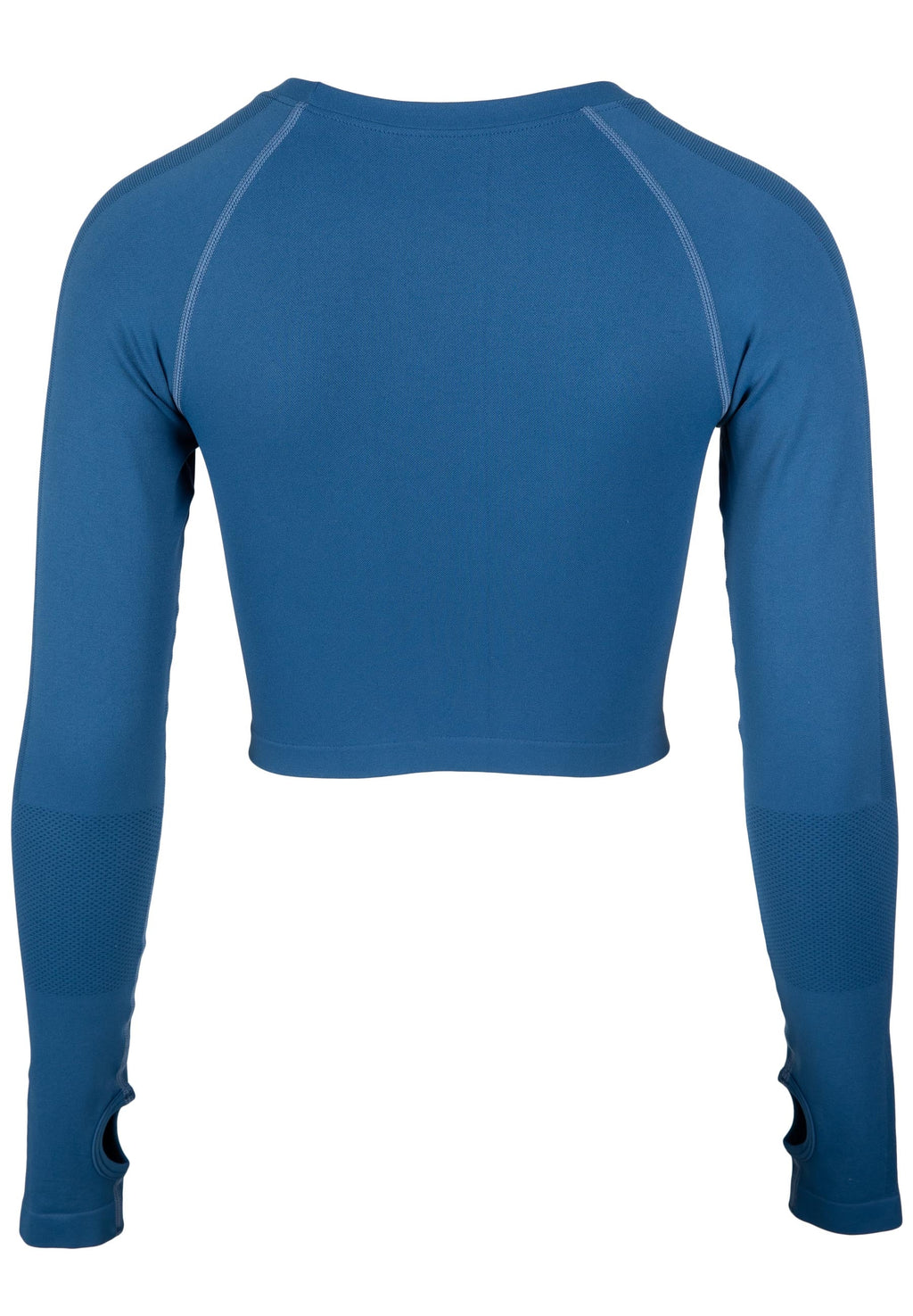 Gorilla Wear Hilton Seamless Cropped Longsleeve - Blauw - Afbeelding 7