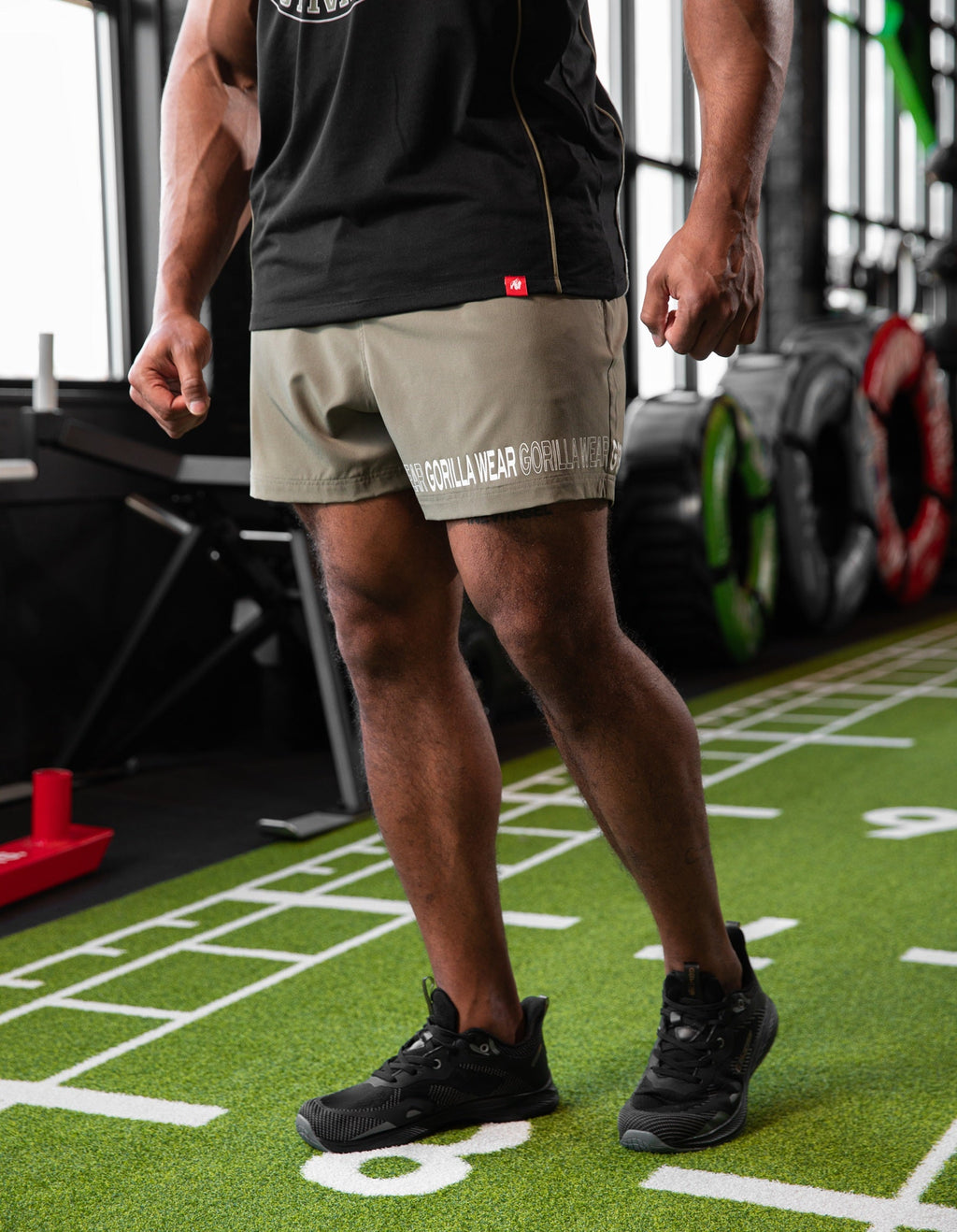 Gorilla Wear Otis Zwembroek - Korte Broek - Zwart - Afbeelding 5