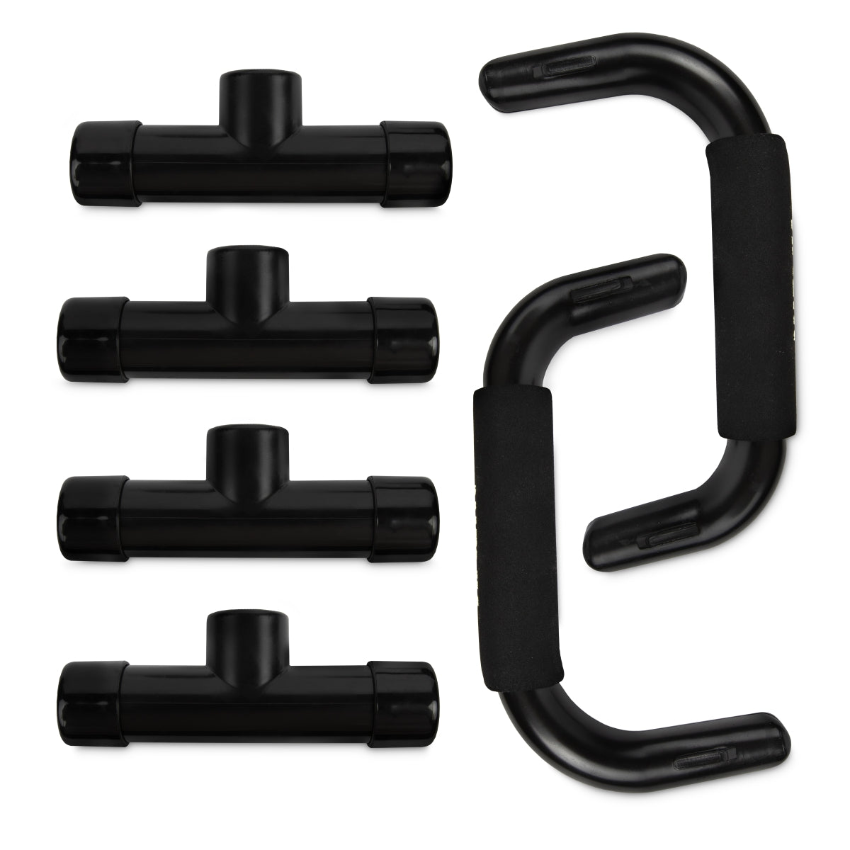 VirtuFit Opdruksteunen - Push Up bars - Zwart - Afbeelding 6