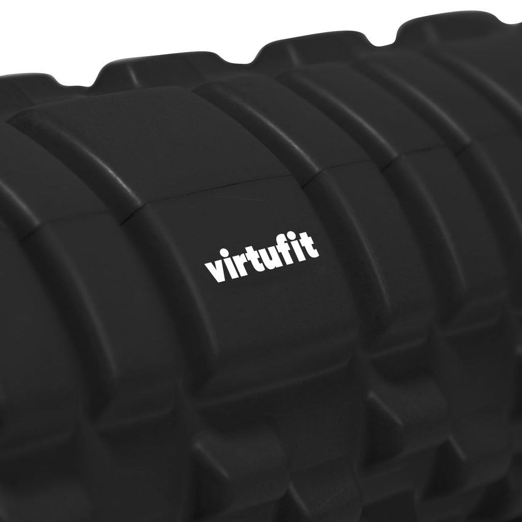 VirtuFit Grid Foam Roller - Massage roller - 33 cm - Zwart - Afbeelding 7