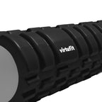 VirtuFit Grid Foam Roller - Massage roller - 62 cm - Zwart - Afbeelding 8