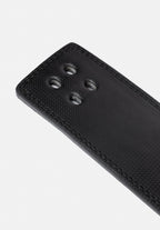 Gorilla Wear Halterriem - 4 Inch Carbon Leren Lever Belt - Zwart - Afbeelding 6