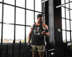 Gorilla Wear Casper Stringer - Zwart/Groen - Afbeelding 5