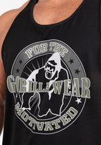Gorilla Wear Casper Stringer - Zwart/Groen - Afbeelding 6