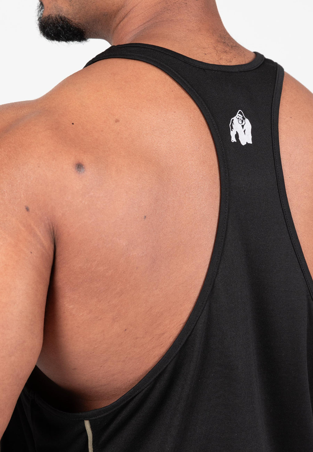 Gorilla Wear Casper Stringer - Zwart/Groen - Afbeelding 7