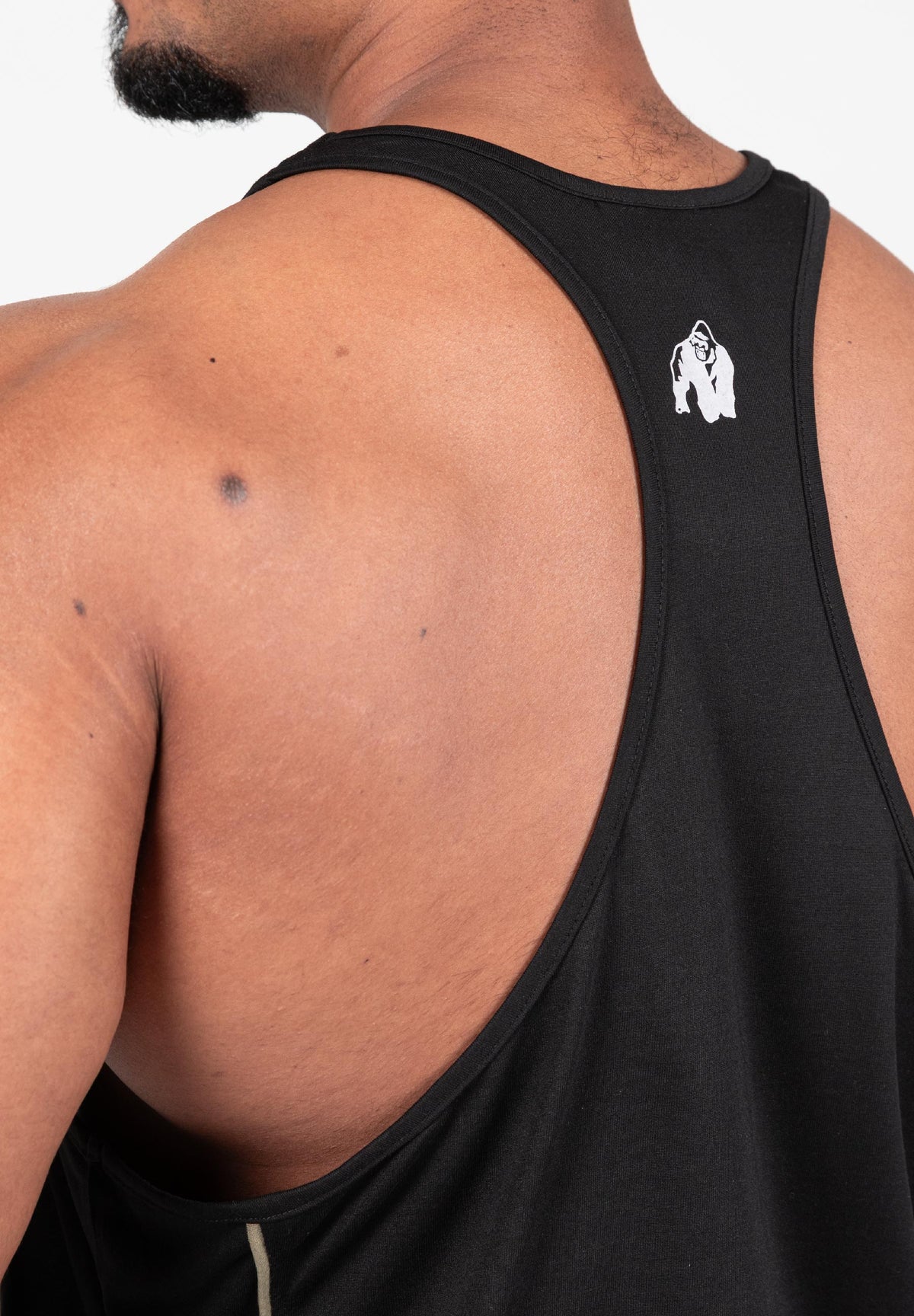 Gorilla Wear Casper Stringer - Zwart/Groen - Afbeelding 7
