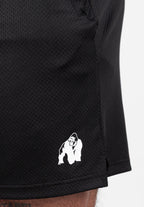 Gorilla Wear Miles Mesh Korte Broek - Zwart - Afbeelding 7