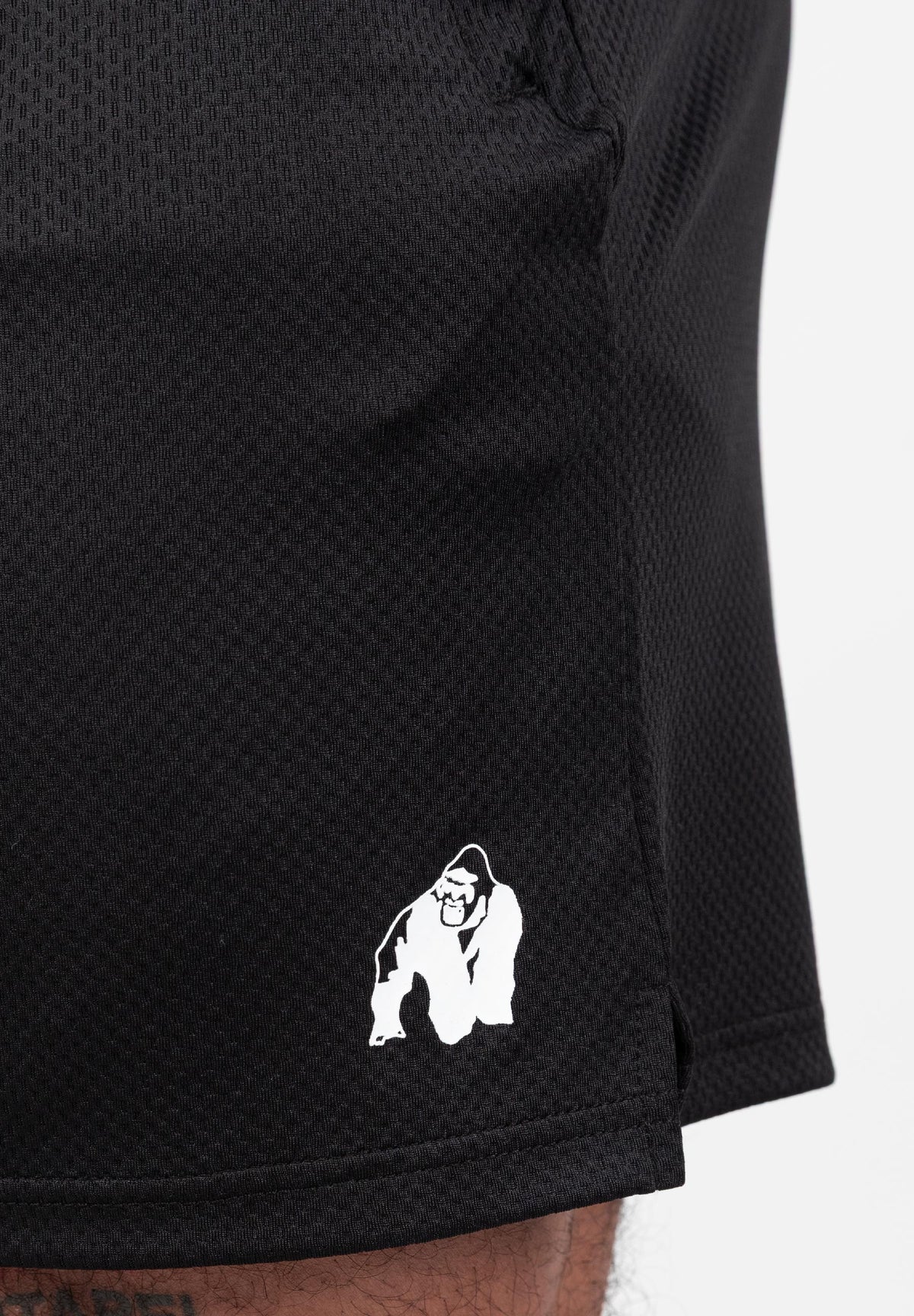 Gorilla Wear Miles Mesh Korte Broek - Zwart - Afbeelding 7