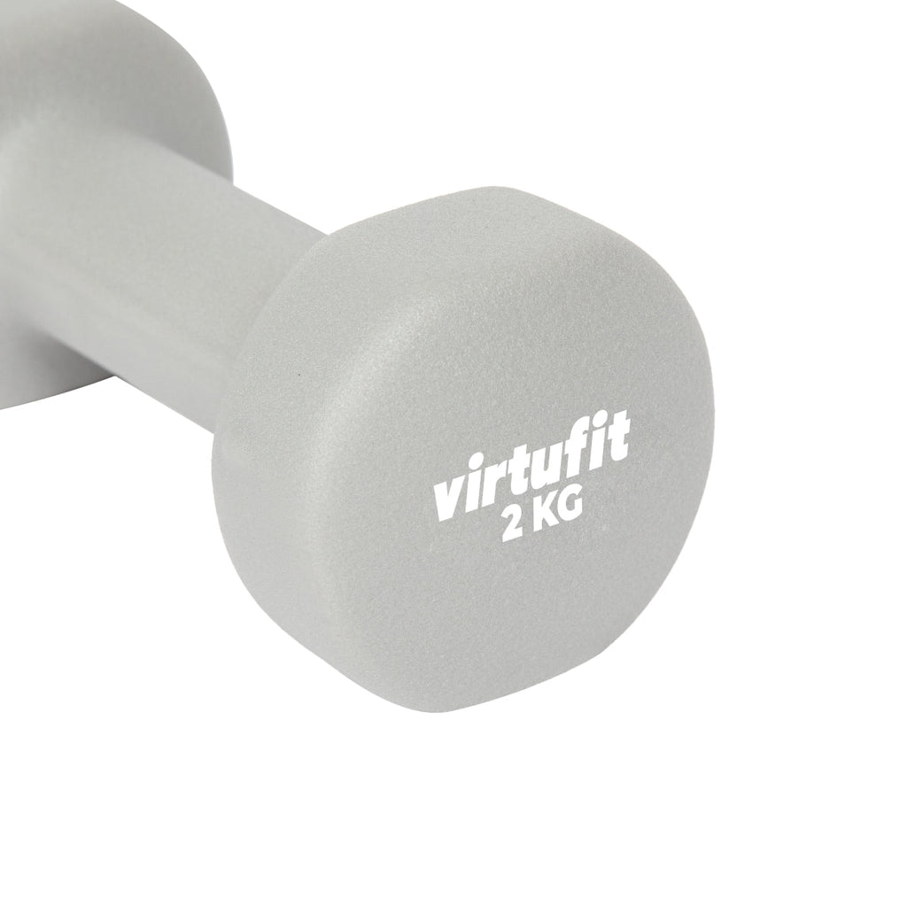 VirtuFit Vinyl Dumbbell Set Pro - 2 x 2 kg - Afbeelding 5