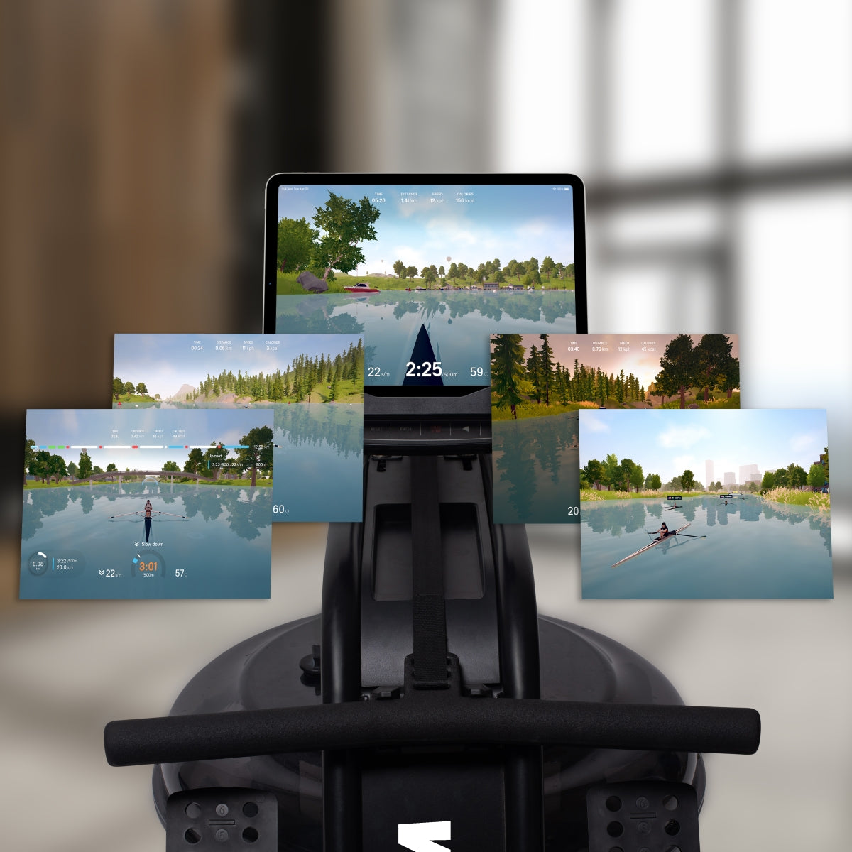 VirtuFit Roeitrainer Pro Water Resistance Row 1000 - Showroommodel