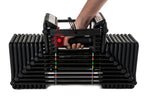 PowerBlock Verstelbare Dumbbell Set Pro 100 EXP Knurled - Stage 1 - In gebruik