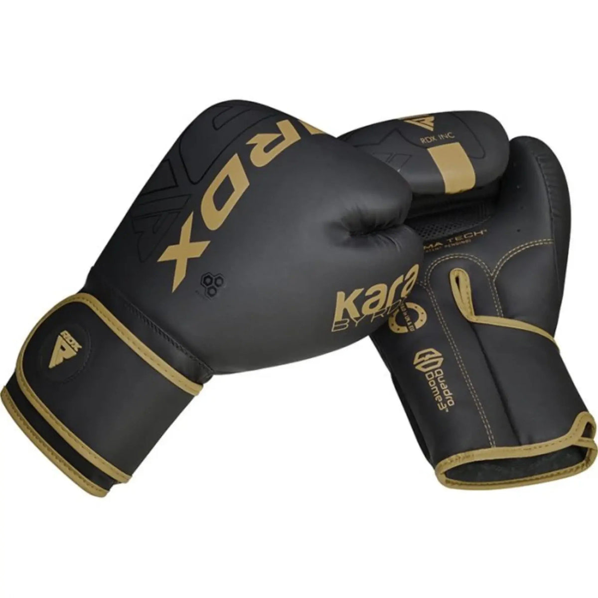 RDX Sports F6 Kara Bokshandschoenen - Goud - In gebruik