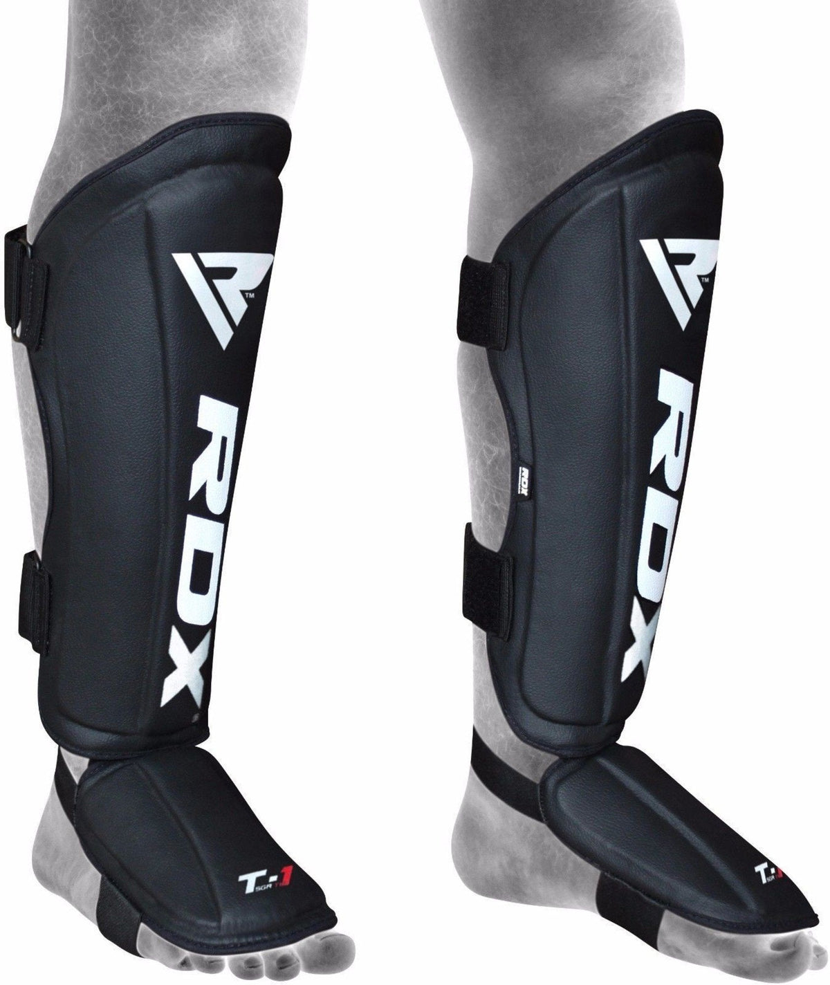 RDX Sports Scheenbeschermers Shin Instep King - Zwart - Afbeelding 6