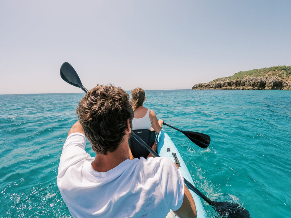 VirtuFit Kayak 335 - Turquoise - Met Kajak zitjes en draagtas - Tweedekans - Afbeelding 5