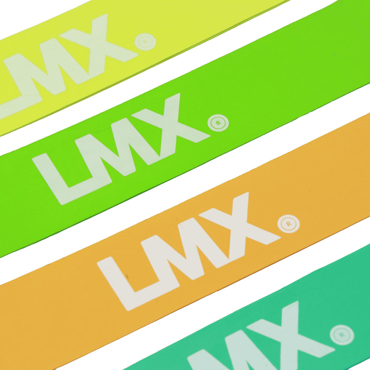 Lifemaxx LMX Mini Weerstandsband - Medium - Oranje - 10 stuks - In gebruik