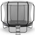 VirtuFit Premium Trampoline met Veiligheidsnet - Zwart - 305 cm - Afbeelding 12