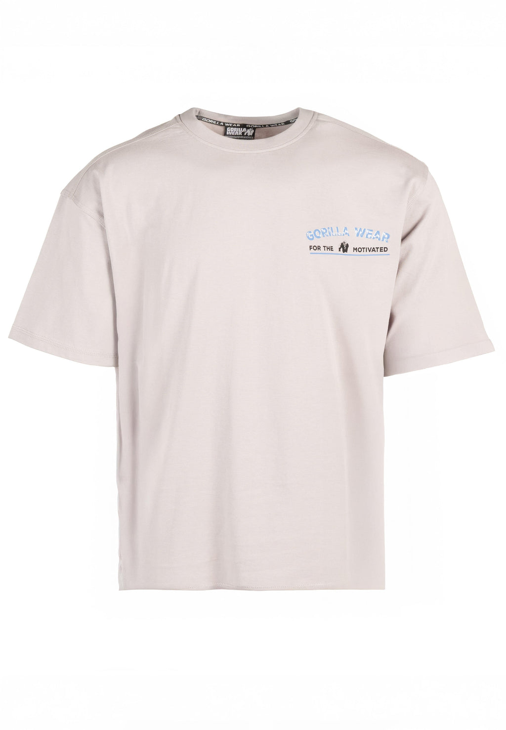 Gorilla Wear Macon Oversized T-shirt - Lichtgrijs - Afbeelding 7