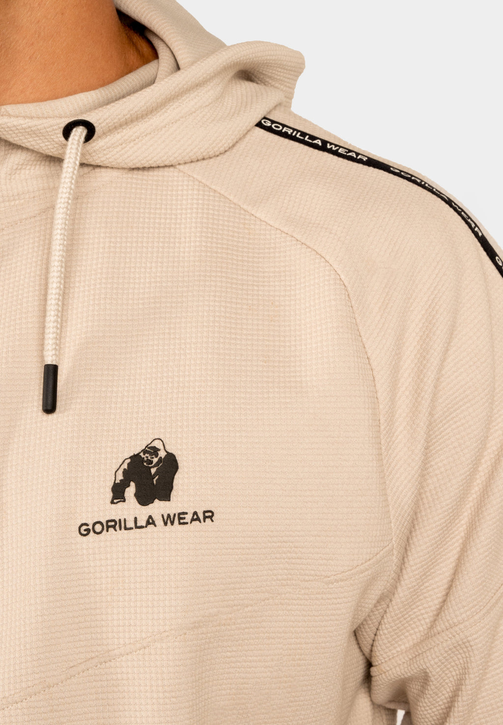 Gorilla Wear Harvey Trainingsjas - Beige - Afbeelding 5