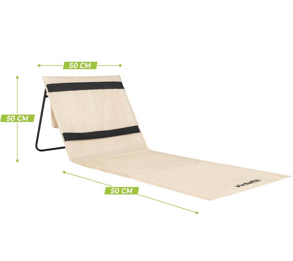 VirtuFit Strandmat - Beige - Set van 2 - Afbeelding 5