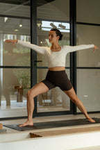 VirtuFit Premium Kurk Yoga Wiel - Ecologisch - 33 cm - Afbeelding 8