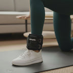 VirtuFit Verstelbare Enkel- en Polsgewichten 2 x 1 kg - In gebruik