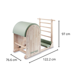 Toorx Liveness Eikenhout Ladder Barrel PTX 1900 - Green Tea - In gebruik