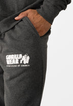 Gorilla Wear Classic Oversized Sweatpants - Donkergrijs Gemeleerd - Afbeelding 8