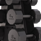 Centr Dumbbell Toren met 12-delige dumbbellset - 4 t/m 14 kg - Afbeelding 7