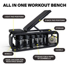 Centr Fusion Bench - Trainingsbank met opbergruimte - In gebruik
