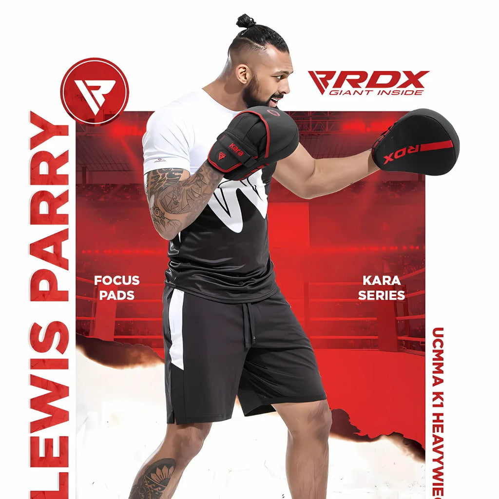 RDX Sports F6 Kara Focus Pads - Zwart - Afbeelding 5