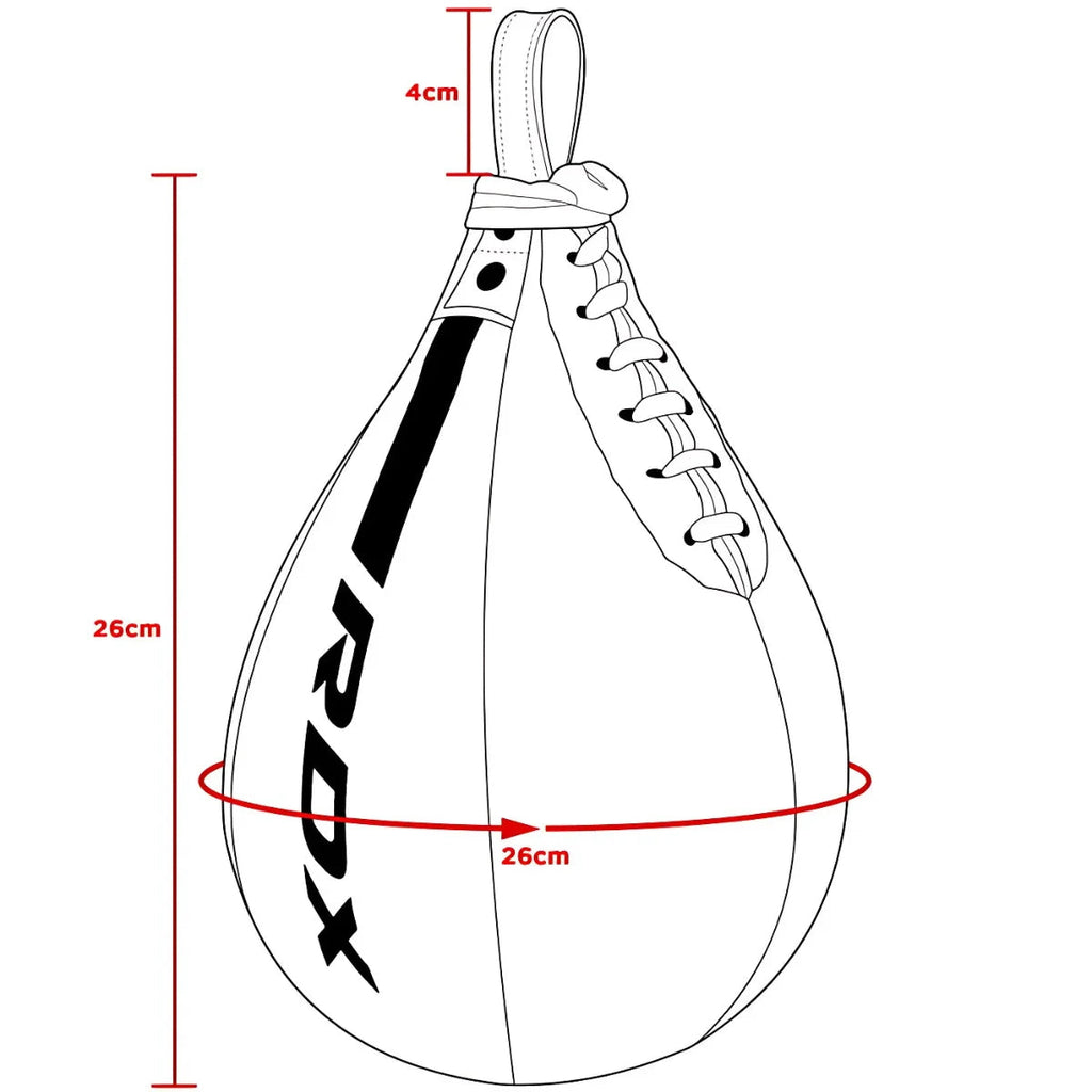 RDX Sports F6 Kara Speedball - Boksbal - Zwart - In gebruik
