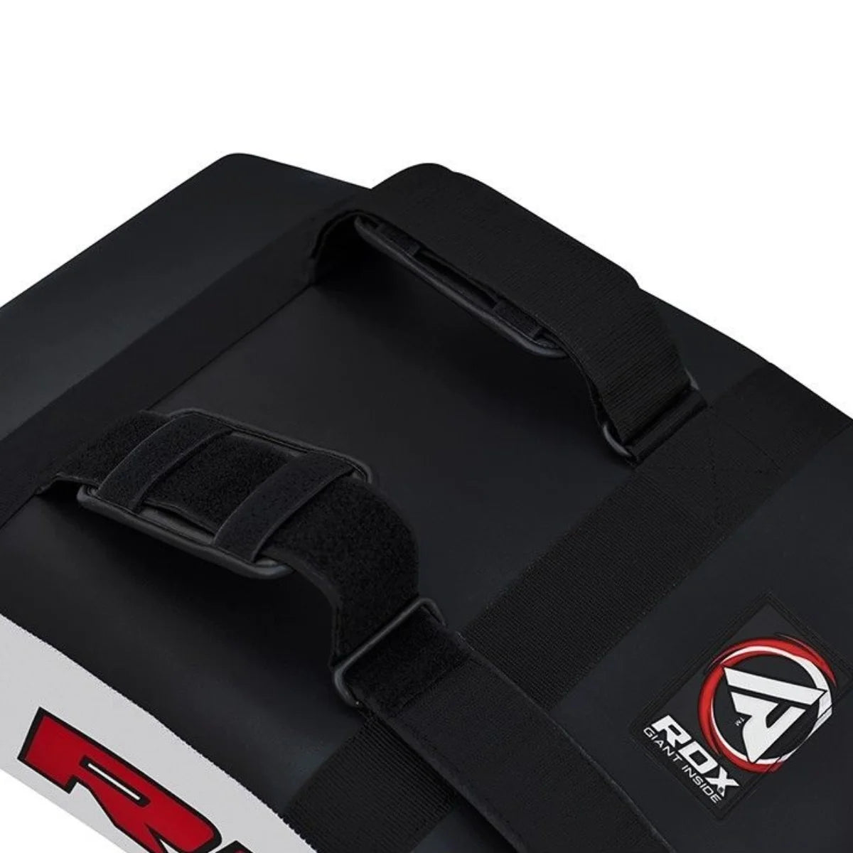 RDX Sports T1 Gebogen Stootkussen - Wit - In gebruik