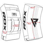 RDX Sports T1 Gebogen Stootkussen - Zwart - Afbeelding 6