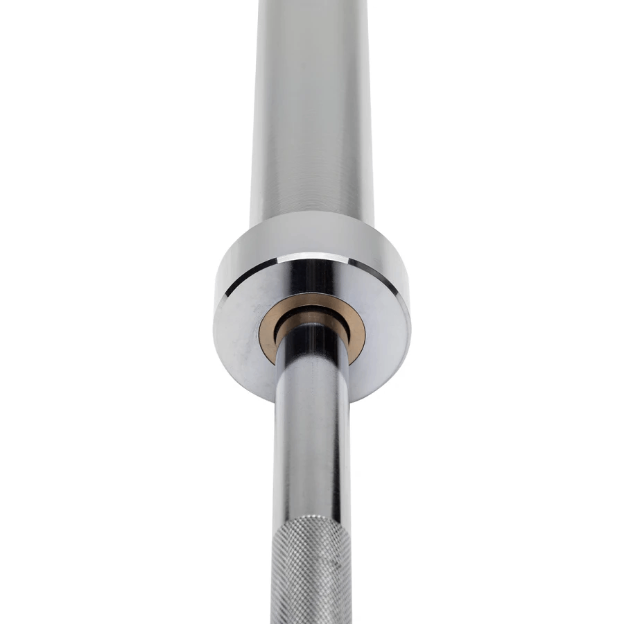 HMS Premium Olympische Halterstang met Lock Jaw Collars en Veerclipsluiting - 50 mm - 150 cm - Afbeelding 6