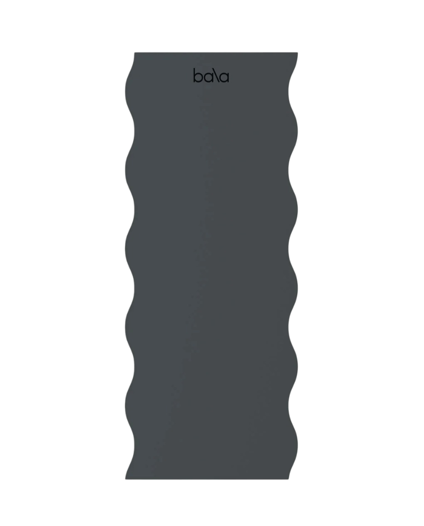 Bala The Wavy Mat - Yogamat - Charcoal/Grijs - Afbeelding 5