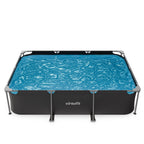 VirtuFit Rechthoekig Zwembad - 300 x 210 x 66 cm - Antraciet - Afbeelding 11