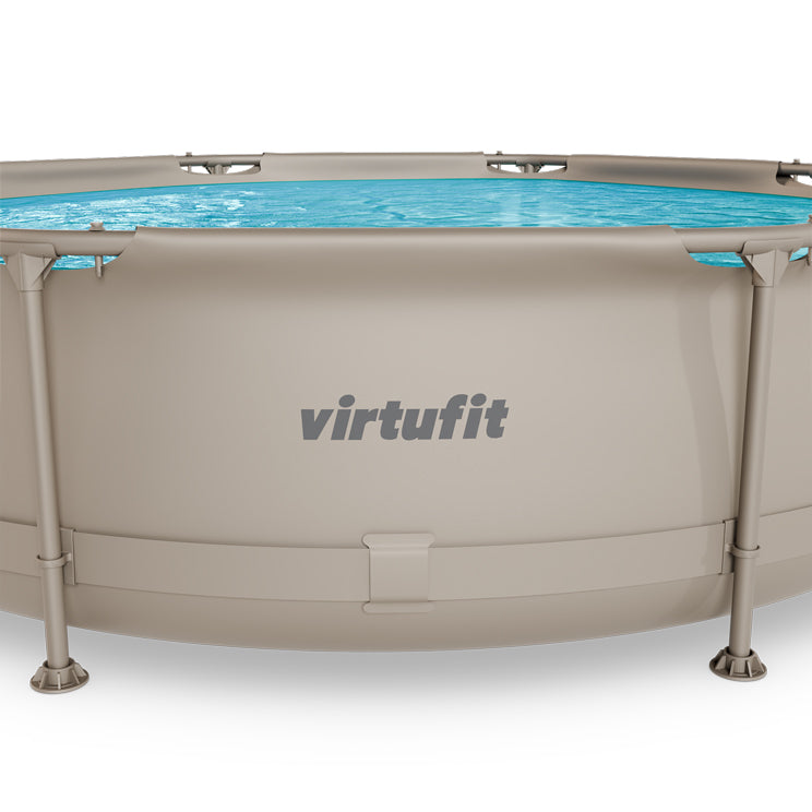 VirtuFit Rond Zwembad - Ø305 x 76 cm - Beige - Afbeelding 9