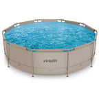 VirtuFit Rond Zwembad - Ø366 x 100 cm - Beige - Afbeelding 11