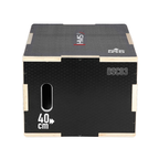 HMS Fitness Plyobox Hout - 50 x 40 x 30 cm - Zwart - In gebruik