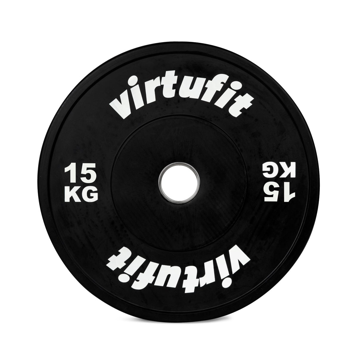 VirtuFit Bumper Plate Set - Olympische Halterschijven van Rubber - 150 kg - In gebruik