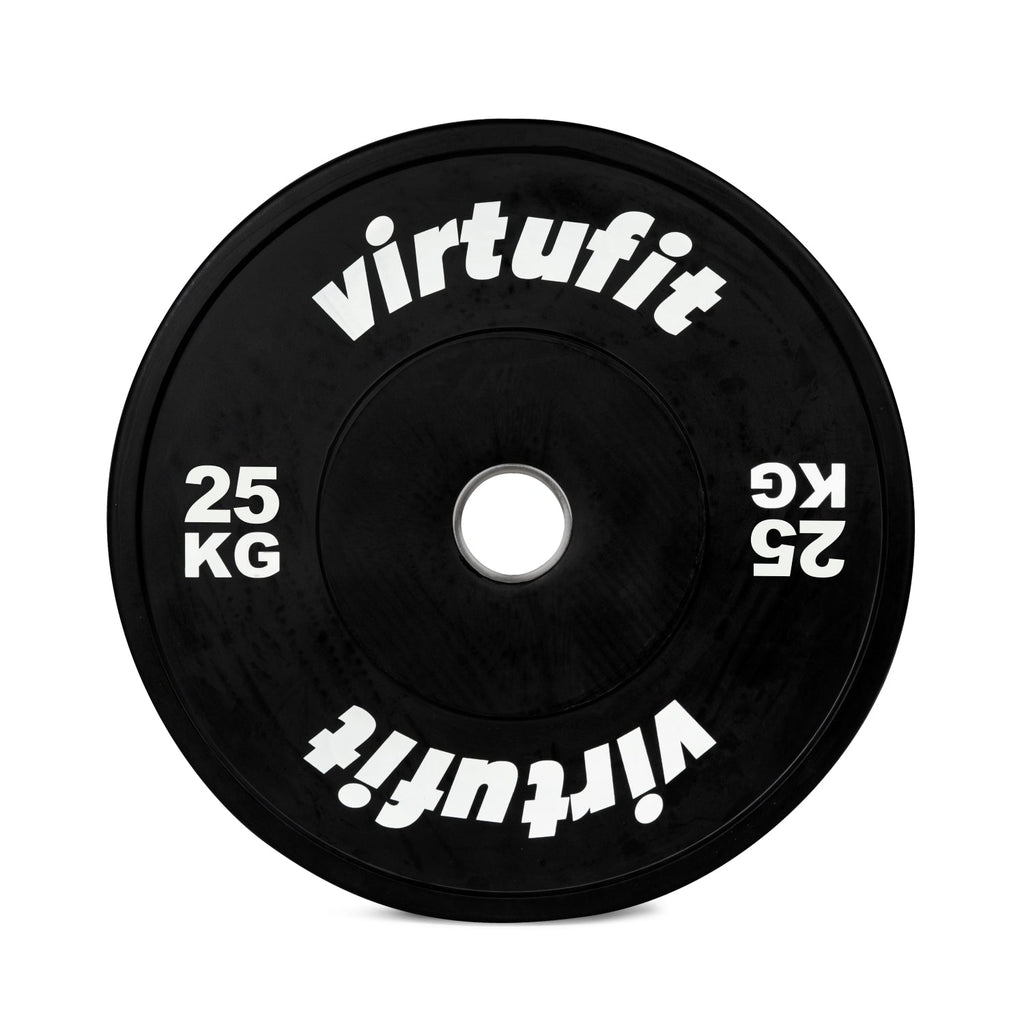 VirtuFit Bumper Plate Set - Olympische Halterschijven van Rubber - 150 kg - Afbeelding 6