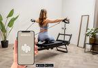 Mewave Pilates Reformer Pro Complete Set - Zwart - Afbeelding 6